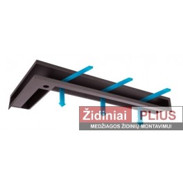 Židinio Kampinės Grotelės Luft De&scaron;nė/ 400/800/100