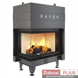 Židinio įdėklas Saven Energy Up 75х50х47L (15,1 kW) ECO 