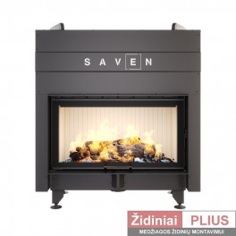 Židinio įdeklas SAVEN Energy Up 80*50 (17,0 kW) ECO